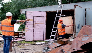 Демонтаж гаражей в Нерюнгри, цена от 1766 руб. – услуги под ключ от 2Землекопа-Нрю